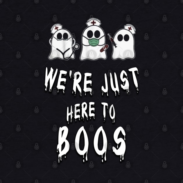 we're just here to boos, halloween day by fanidi